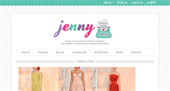 Desktop Screenshot of jennydontbehasty.com